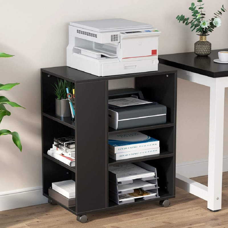 SUNFLOWR TRADE Mobile Printer Stand Wayfair